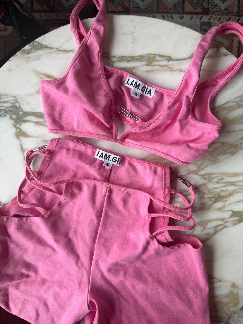 *AS SEEN ON EUPHORIA* I AM GIA Pink Cutout Set 💗✨🎀💖